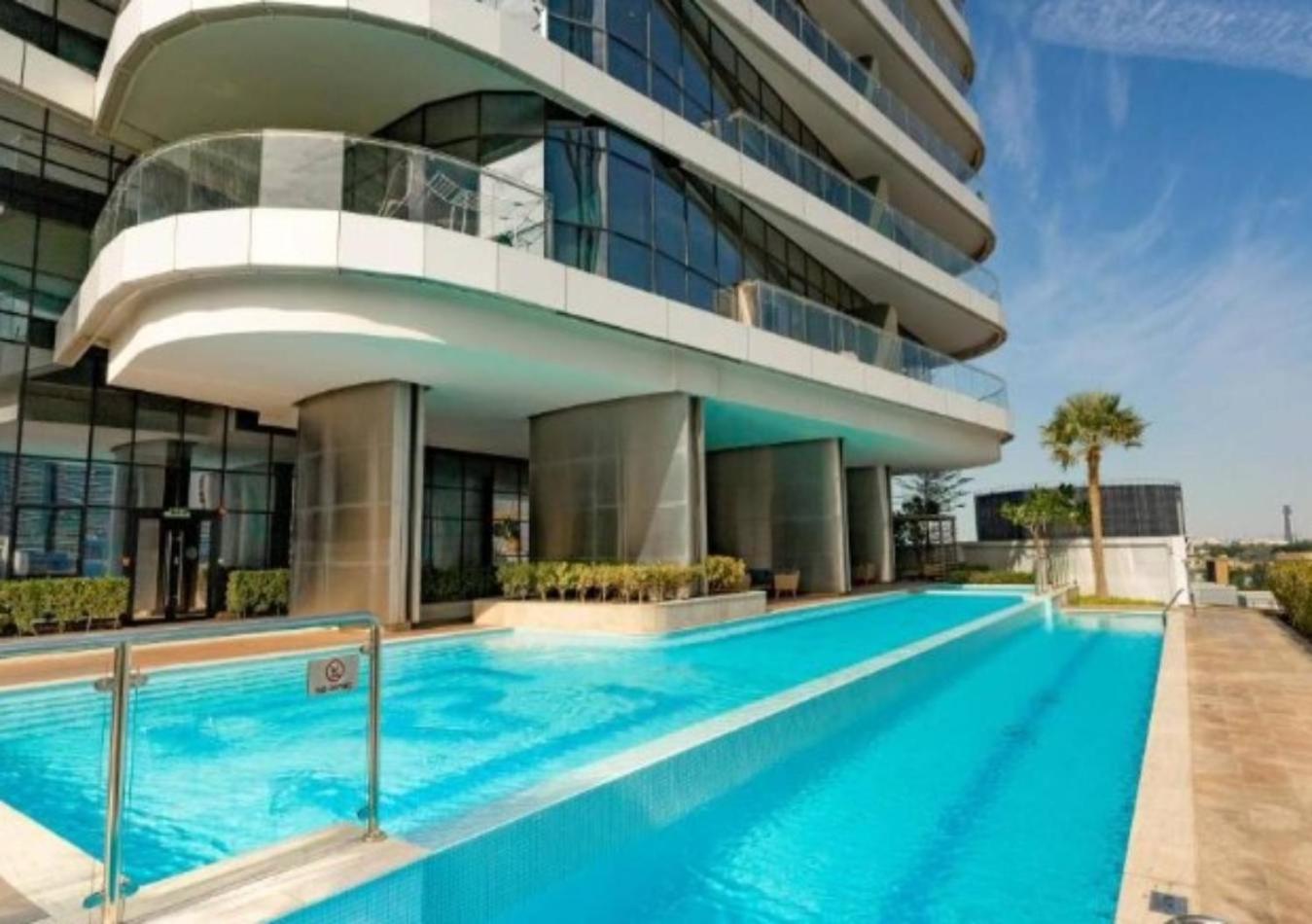 Modern 1Br Apartment, High Floor, Near Dubai Mall Dış mekan fotoğraf