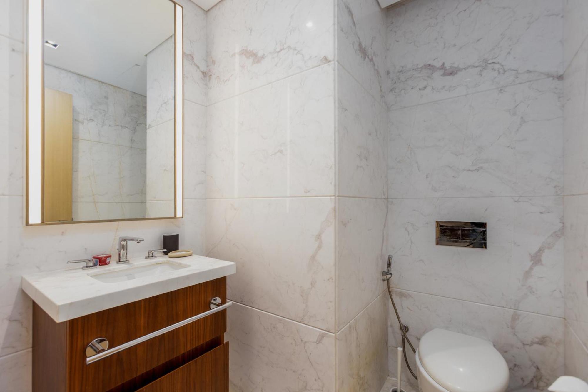 Modern 1Br Apartment, High Floor, Near Dubai Mall Dış mekan fotoğraf